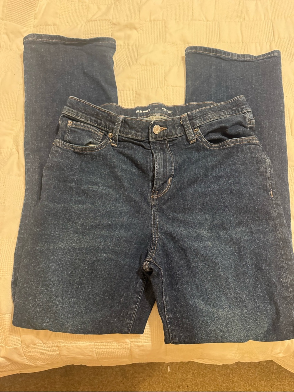 Old Navy Women's Indigo Straight-Leg Jeans